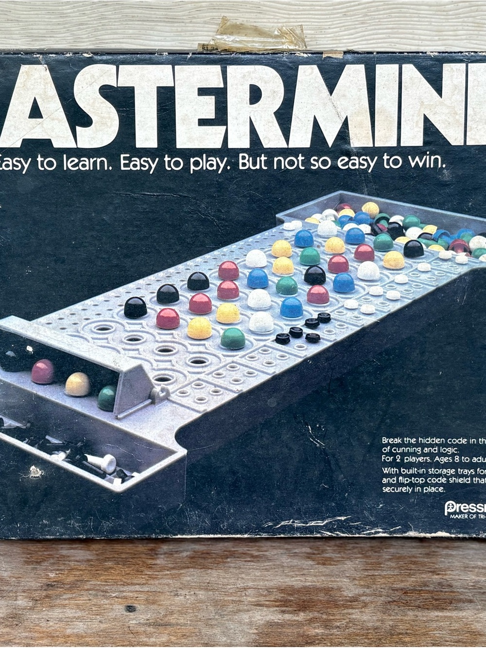 VTG 1981 edition of the Mastermind board game produced by Pressman.